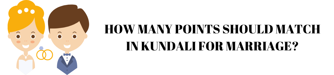 How many points should match in Kundali for marriage?